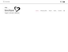 Tablet Screenshot of littleboutique.co.nz